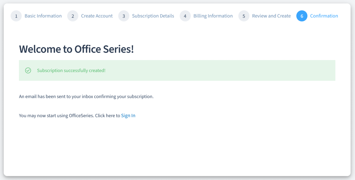 Image Sign Up Step 07